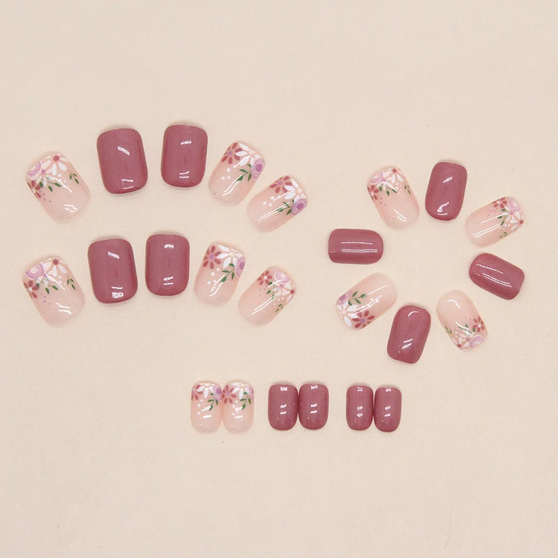 Elegant Floral Nail Art Enhancements Stornfield 1789915696