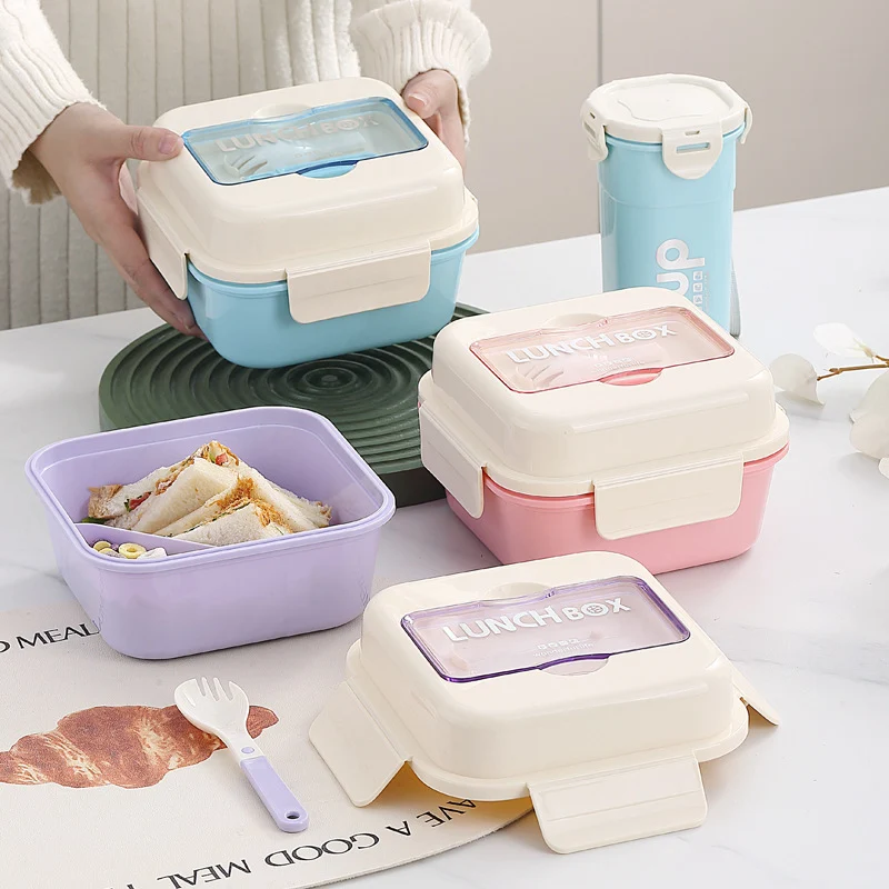Versatile Multi-Compartment Lunch Container