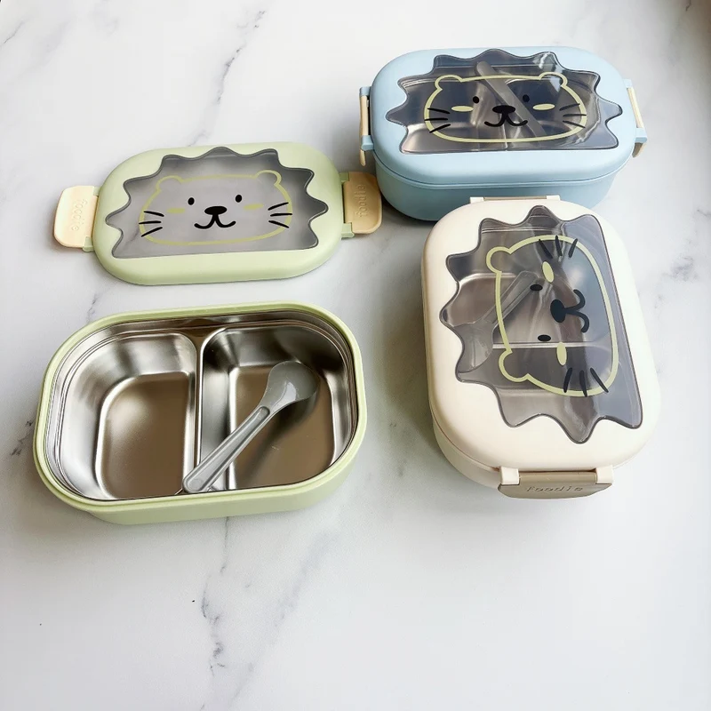 Süße tierische Lunch-Bento-Box