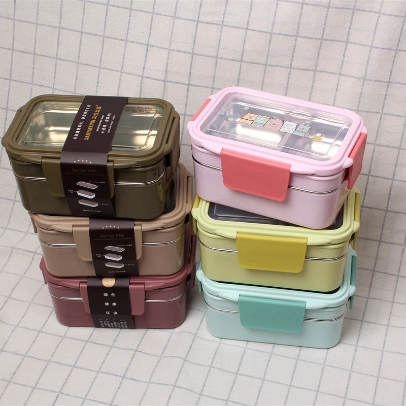 Cartoon-Themen Doppelwandige Lunchbox