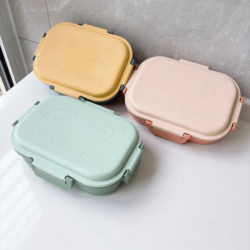 Karotten-Themen Multi-Compartment Lunchbox