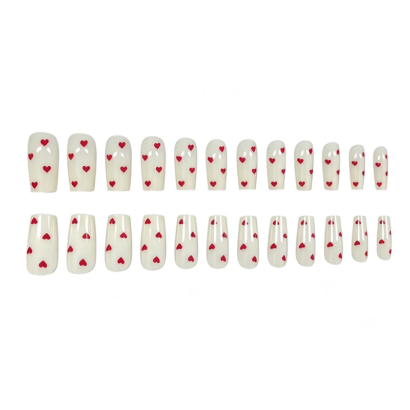Decorative Heart Accented Nail Art Stornfield