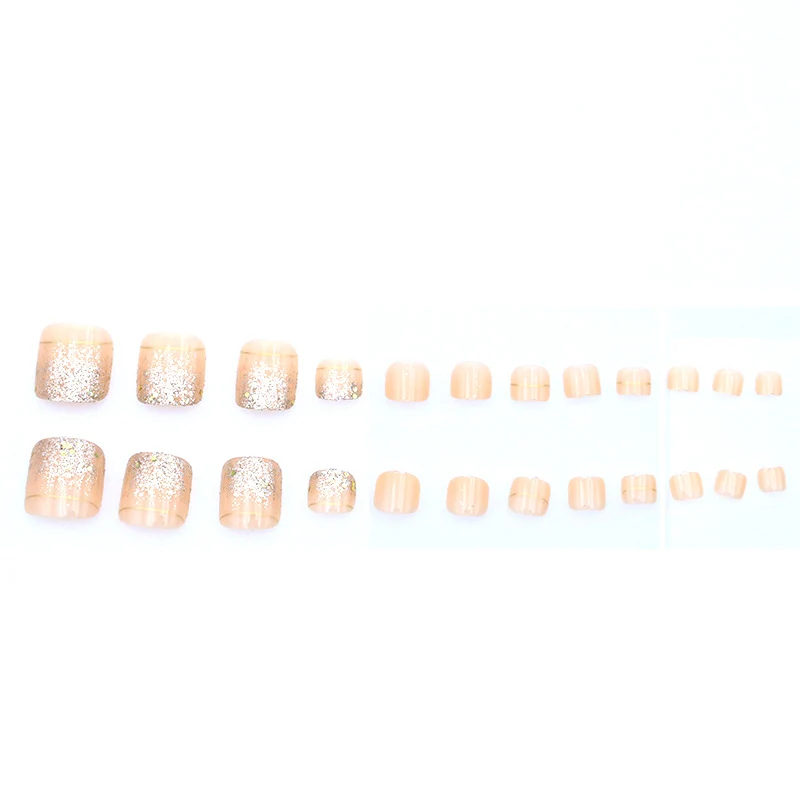 Decorative Glitter Pedicure Nail Art Stornfield