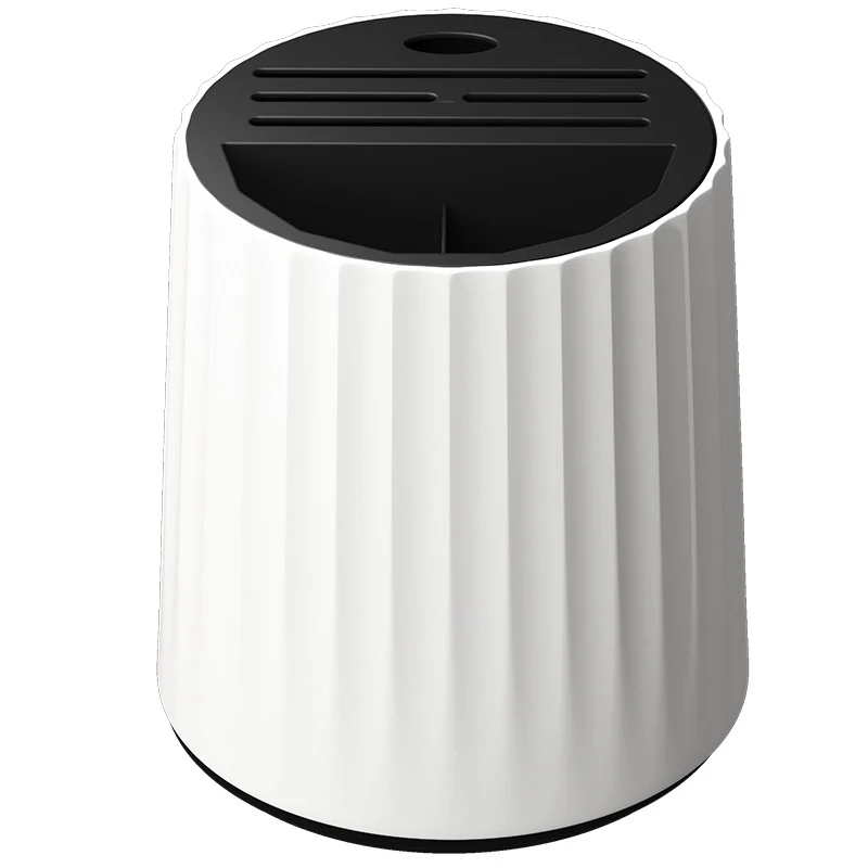 Drehbarer Messerständer mit Besteckfach