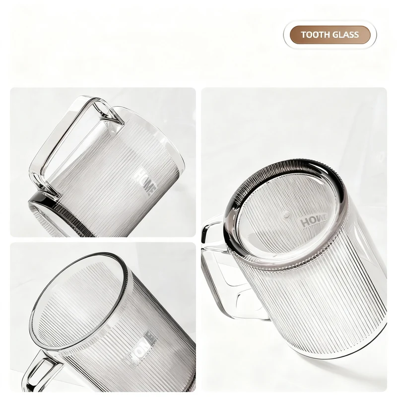 Zahnputzbecher mit Griff, Kunststoff, 51–100 ml