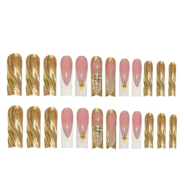 Extravagant Decorative Acrylic Nail Art Enhancements Stornfield