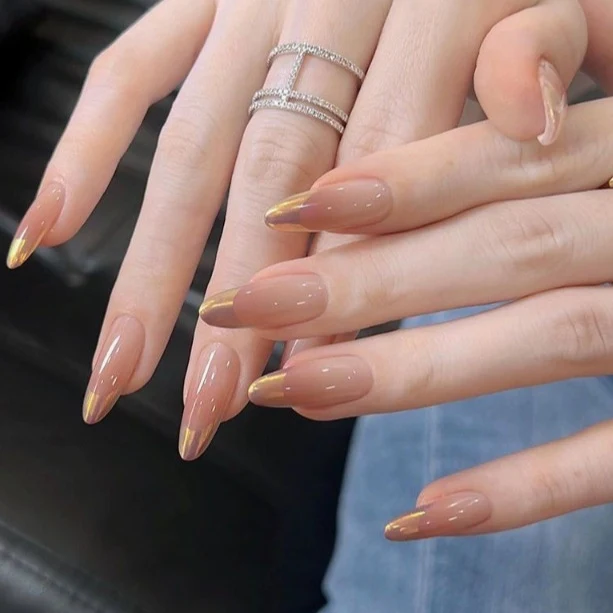 Elegant Stiletto Acrylic Nail Enhancements Stornfield