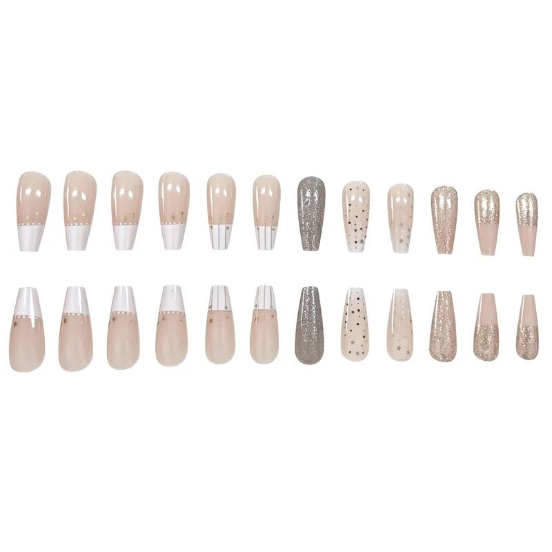 Elegant Starry Nail Art Stornfield