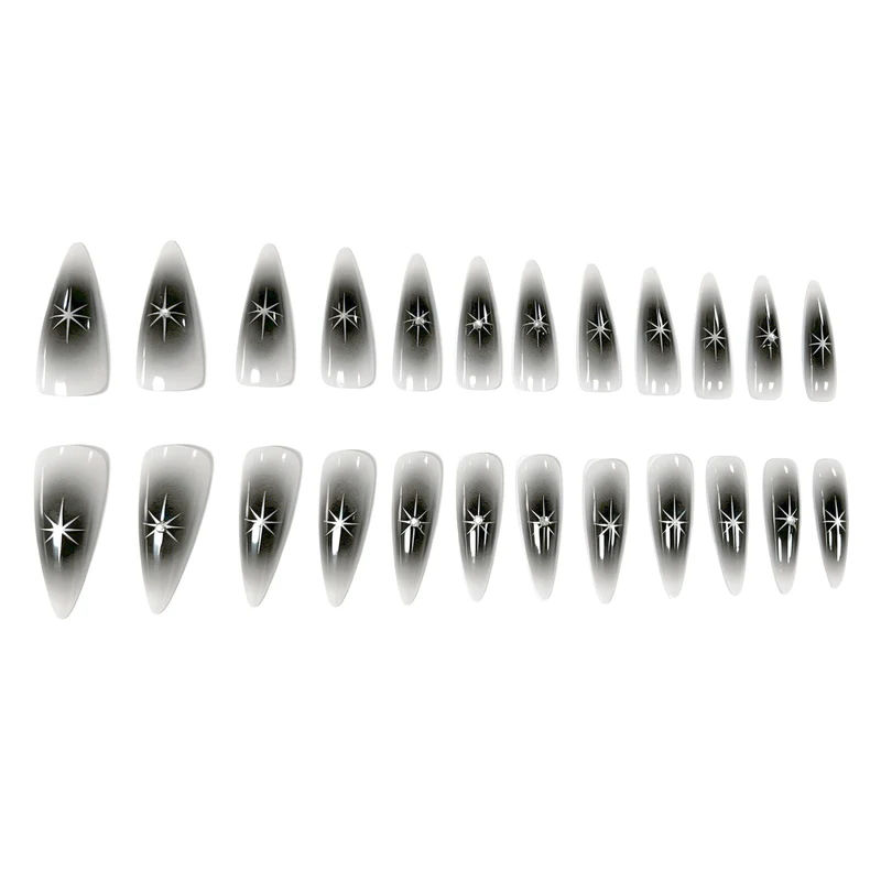 Elegant Star-Cut Nail Enhancements Stornfield