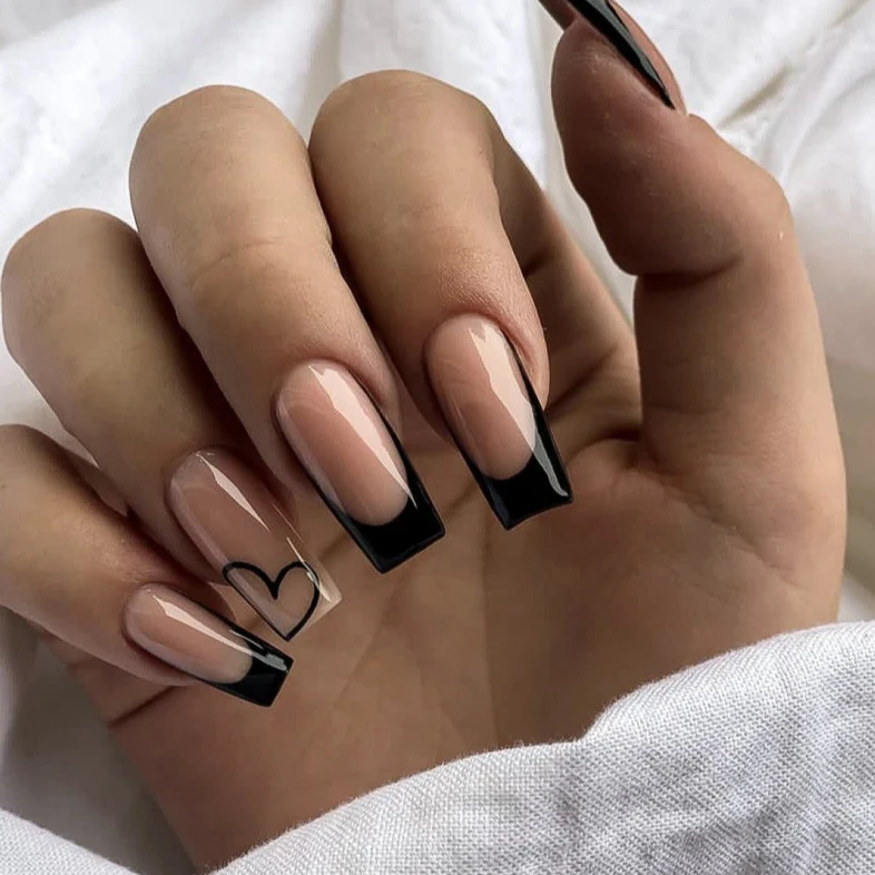 Elegant Square Tip Acrylic Nail Enhancements Stornfield