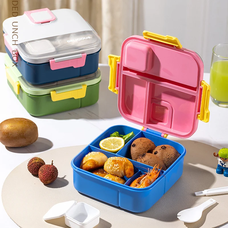 Multi-Compartment Meal Storage Bento Box