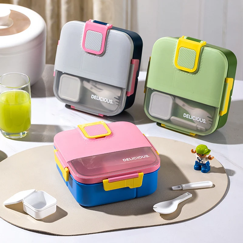 Multi-Compartment Meal Storage Bento Box