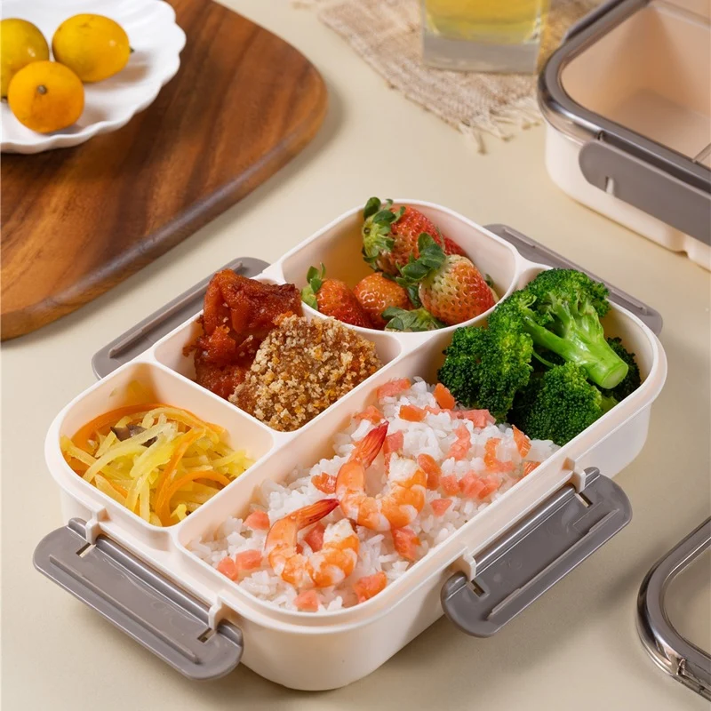 Multi-Compartment Eco-Friendly Meal Prep Bento Box
