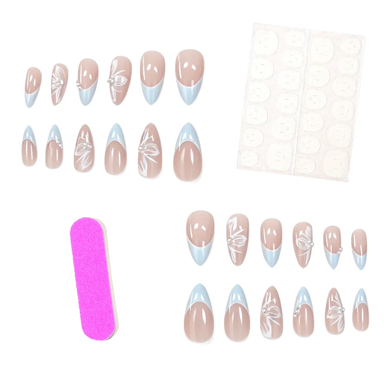 Elegant Floral Design Nail Art Stornfield