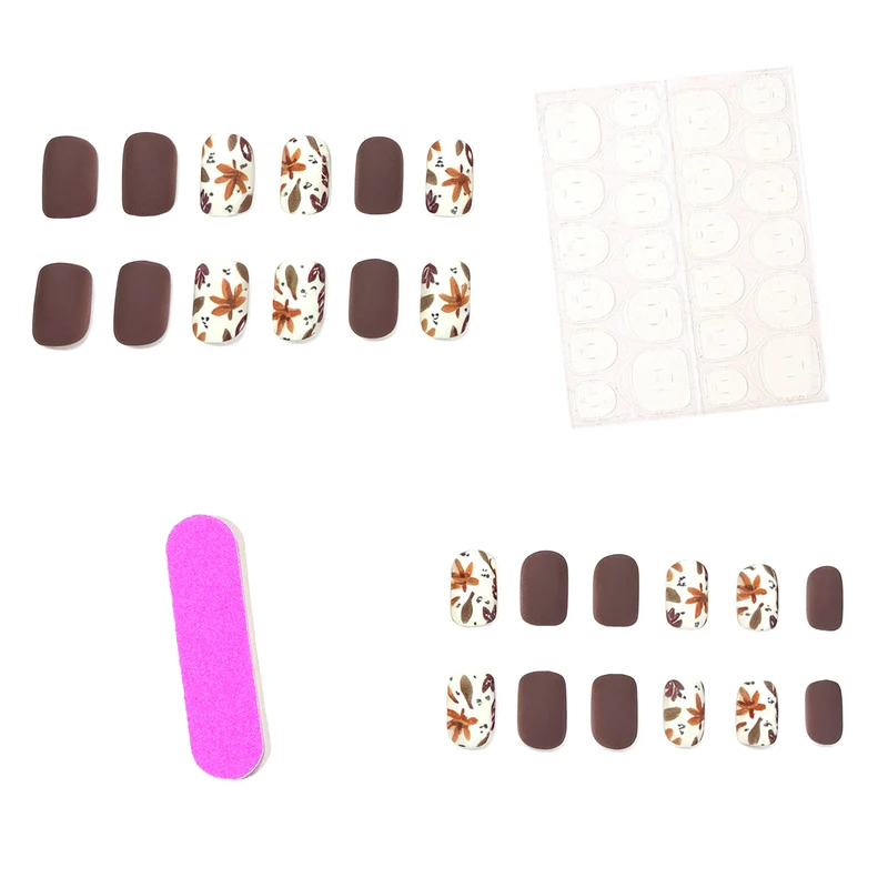 Elegant Floral Acrylic Nail Art Enhancements Stornfield 1789915567