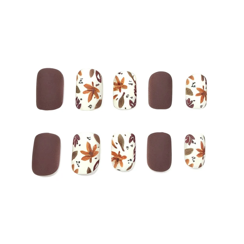 Elegant Floral Acrylic Nail Art Enhancements Stornfield 1789915567