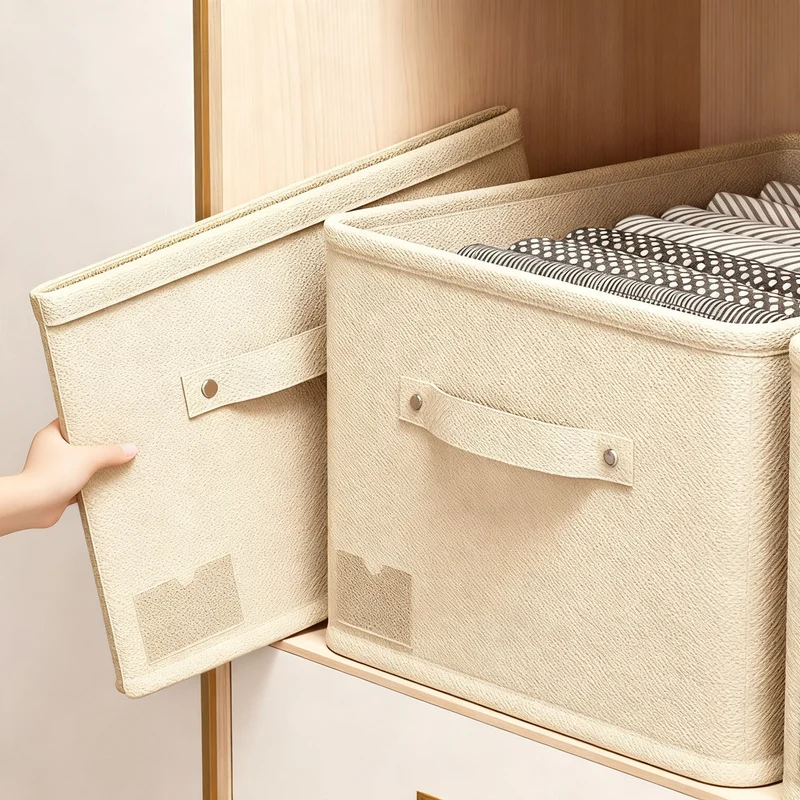 Stoff-Aufbewahrungsbox für Kleidung, faltbar