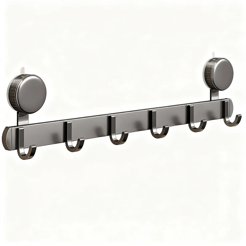 Saugnapf-Wandhaken aus Aluminium, modern