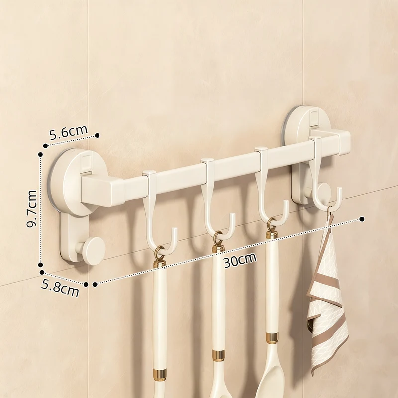 Küchenleiste mit Saugnapf, 30–60 cm