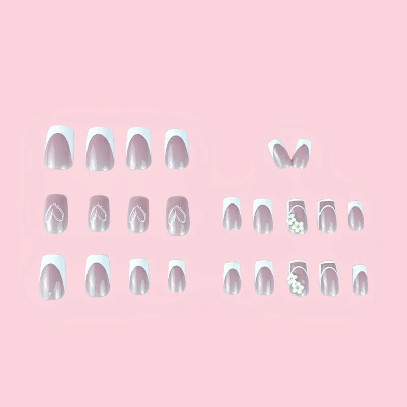Decorative Press-On Nail Design Stornfield