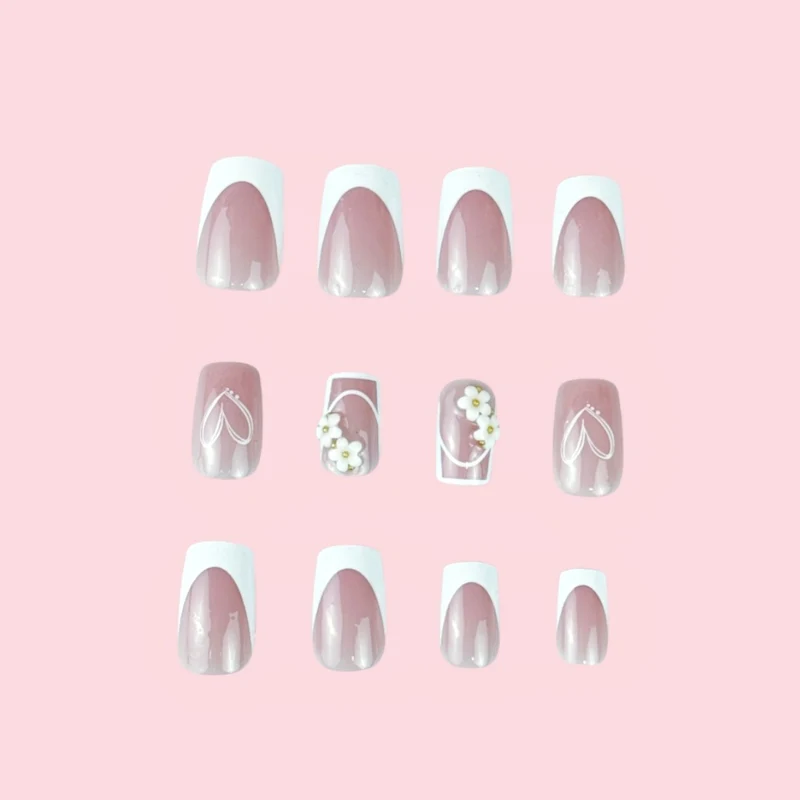 Decorative Press-On Nail Design Stornfield