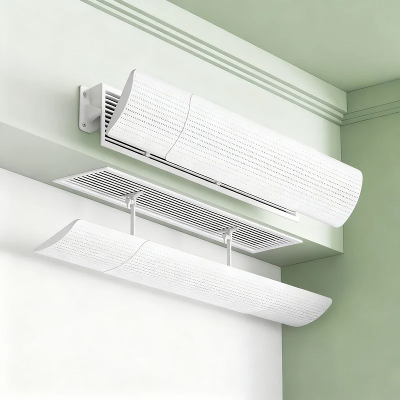 Klimaanlage Windabweiser für Deckenkassetten