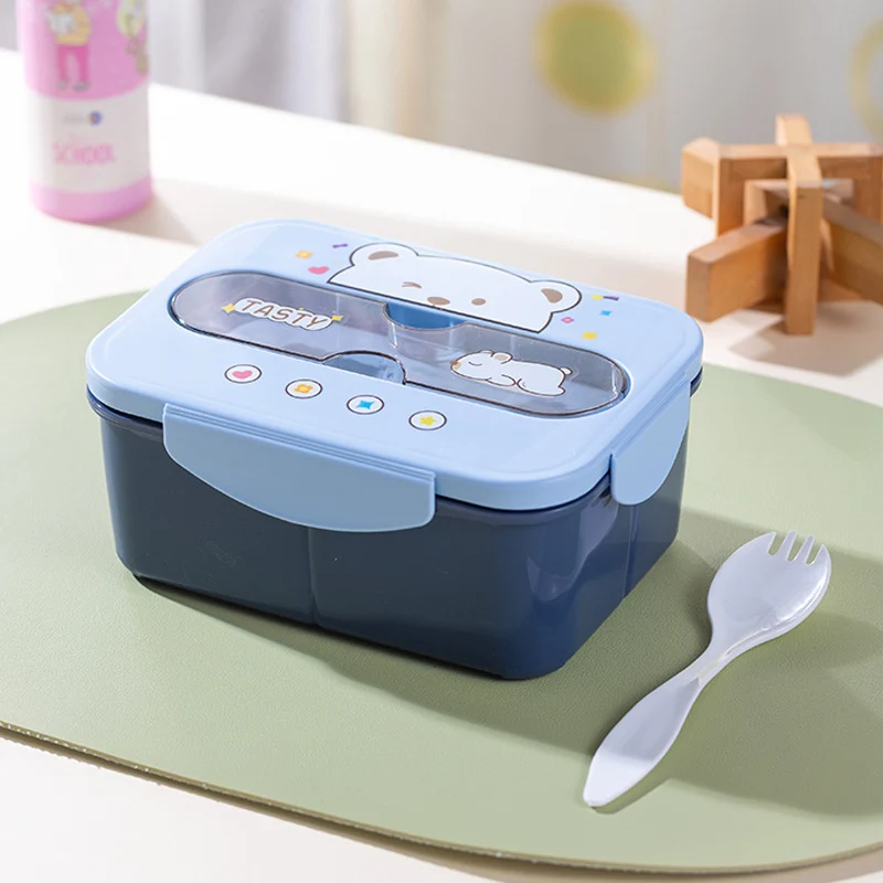 Fun Bear-Themed Bento Box