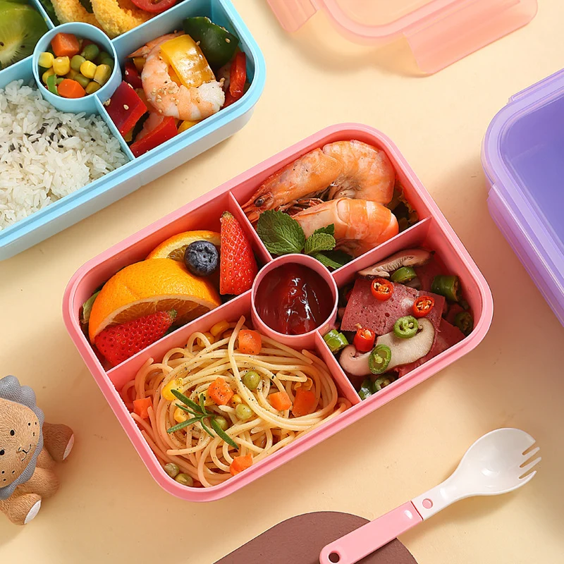 Durable Multi-Compartment Lunch Box
