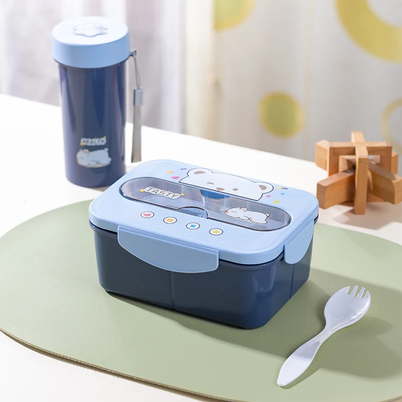 Cute Bear-Themed Bento Box