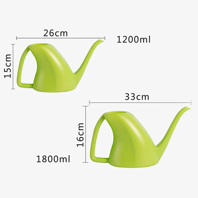 Ergonomische Kunststoffgießkanne