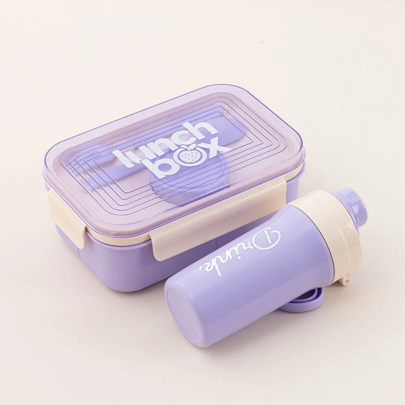 Dual-Compartment Meal Prep Lunch Box