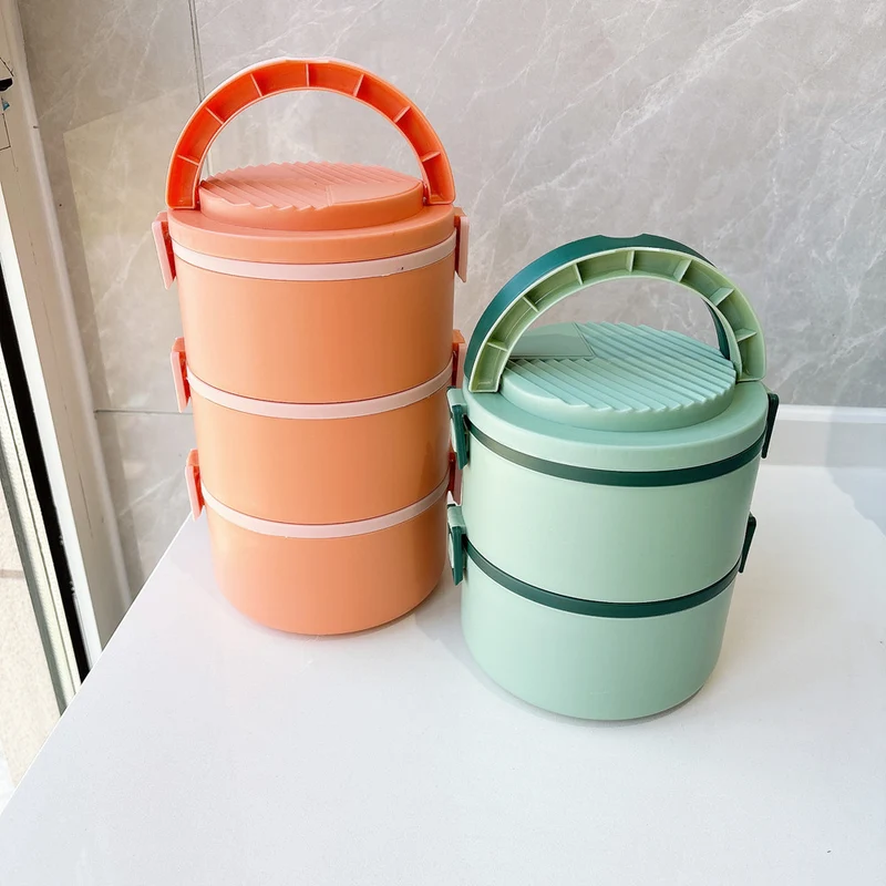 Stackable Multi-Compartment Food Storage
