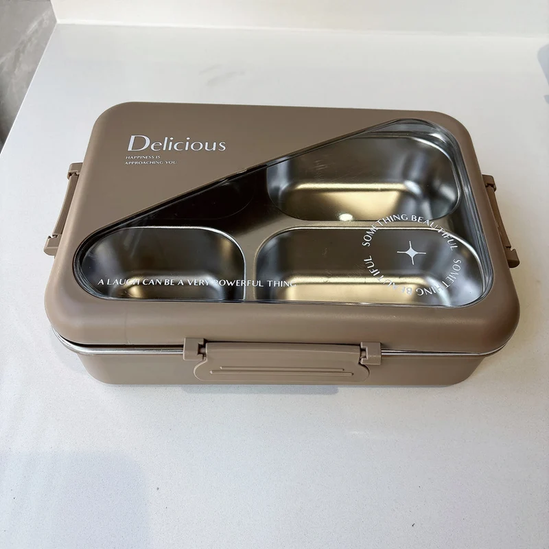 Edelstahl Multi-Compartment Lunchbox