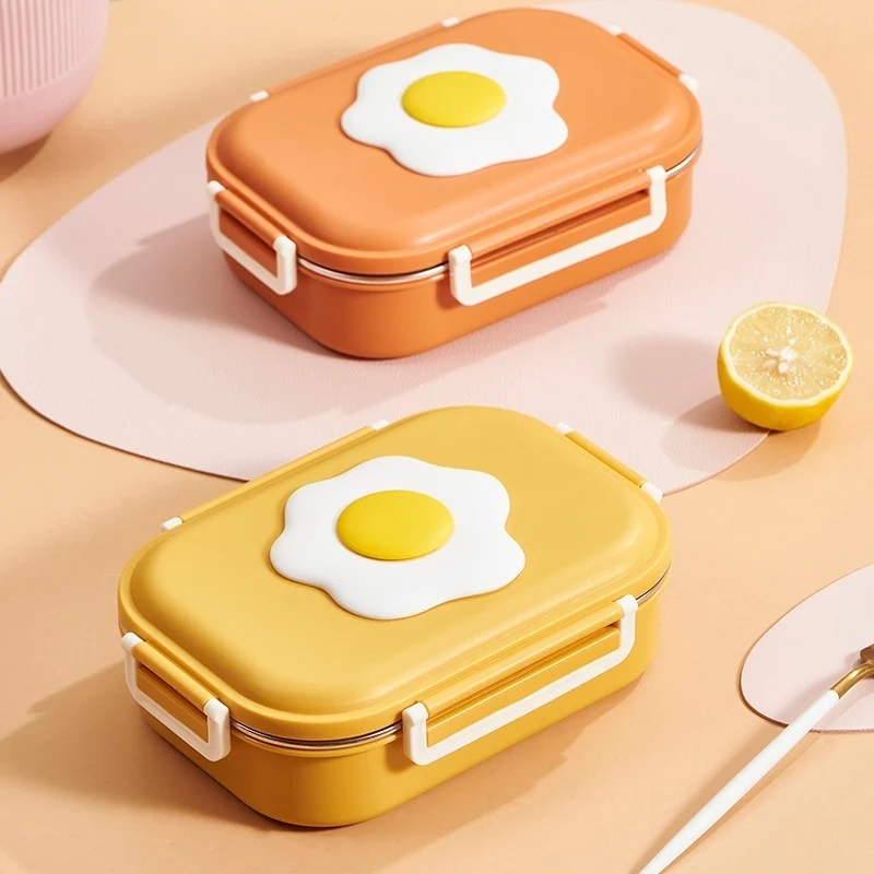 Premium Stainless Steel Multi-Compartment Lunch Box