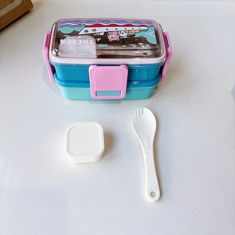 Raumfahrt-Themen Multi-Abteil Bento Lunchbox