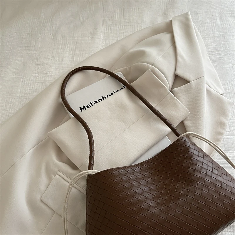 Woven Textured Handbag