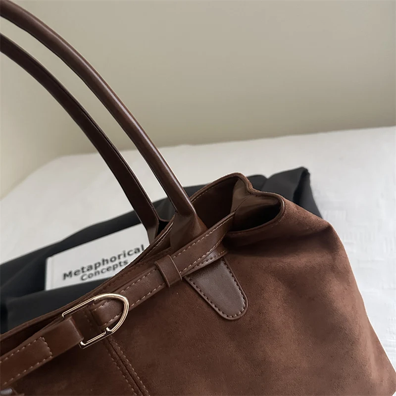 Suede Fashion Tote
