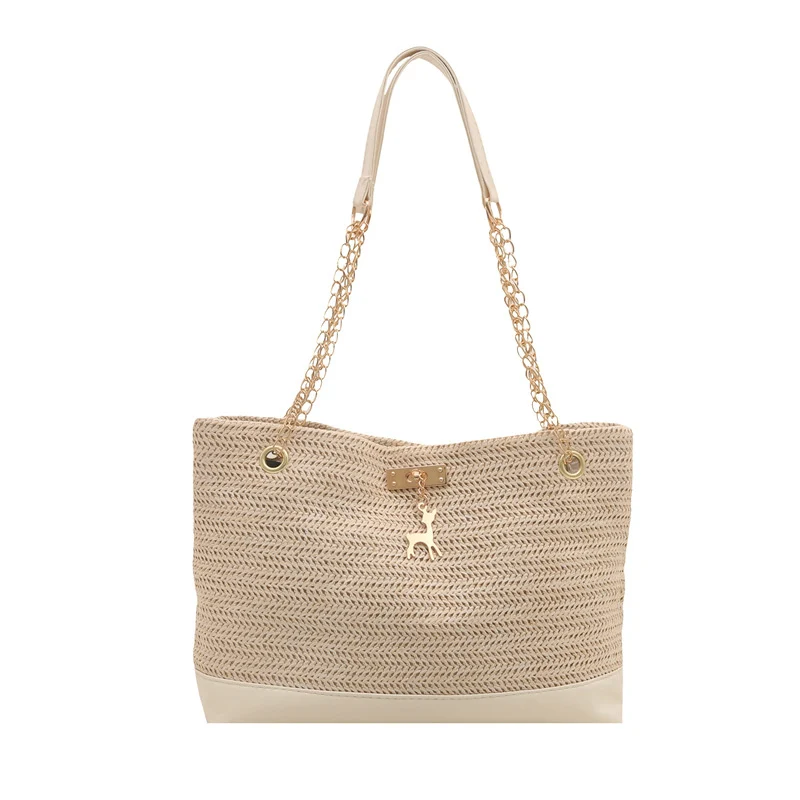 Stylish Woven Beach Tote Bag