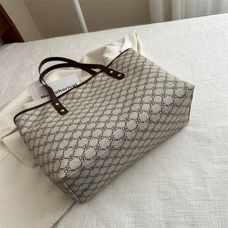 Stylish Patterned Tote Bag