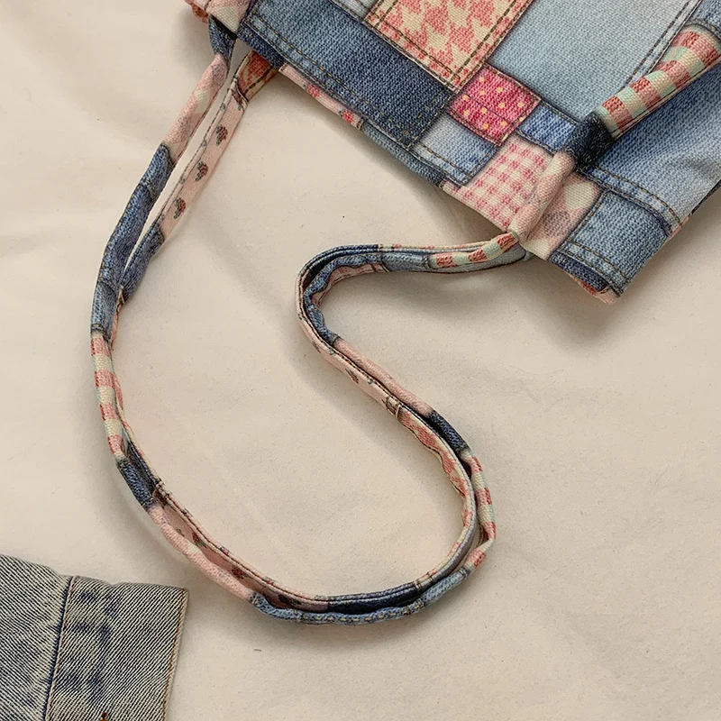 Stylish Patchwork Tote Bag