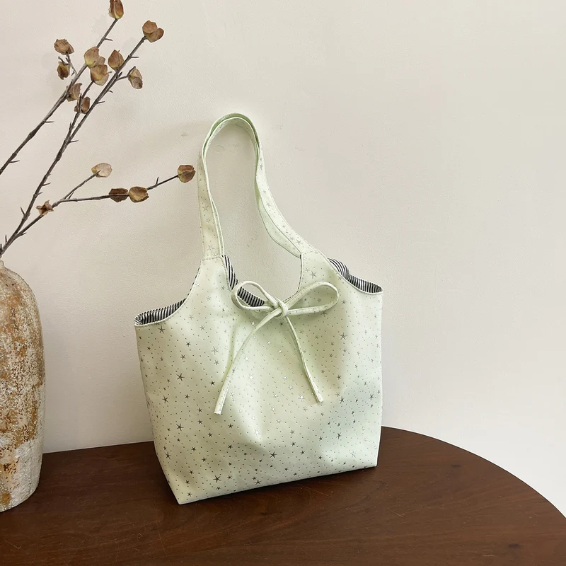 Stylish Multi-Pocket Canvas Tote Bag