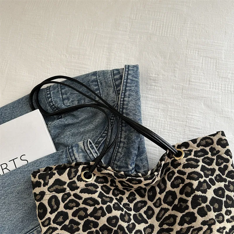 Stylish Animal Print Tote Bag