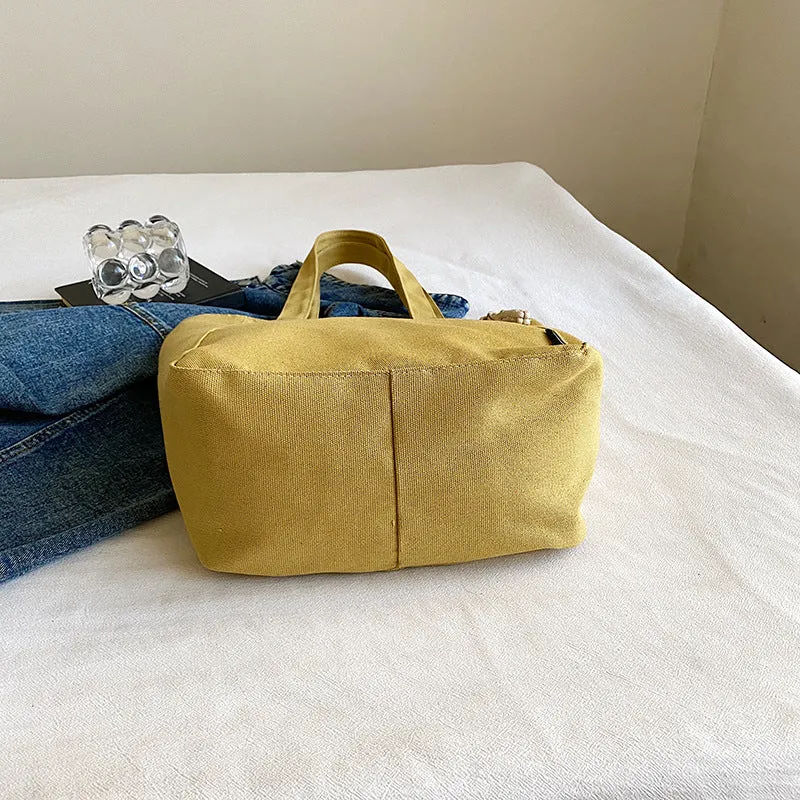 Spacious Utility Canvas Tote Bag