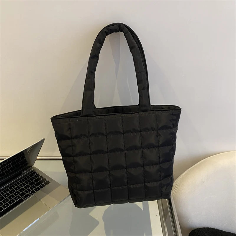 Quilted Padded Tote Bag