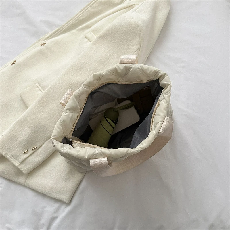 Quilted Large Tote Bag