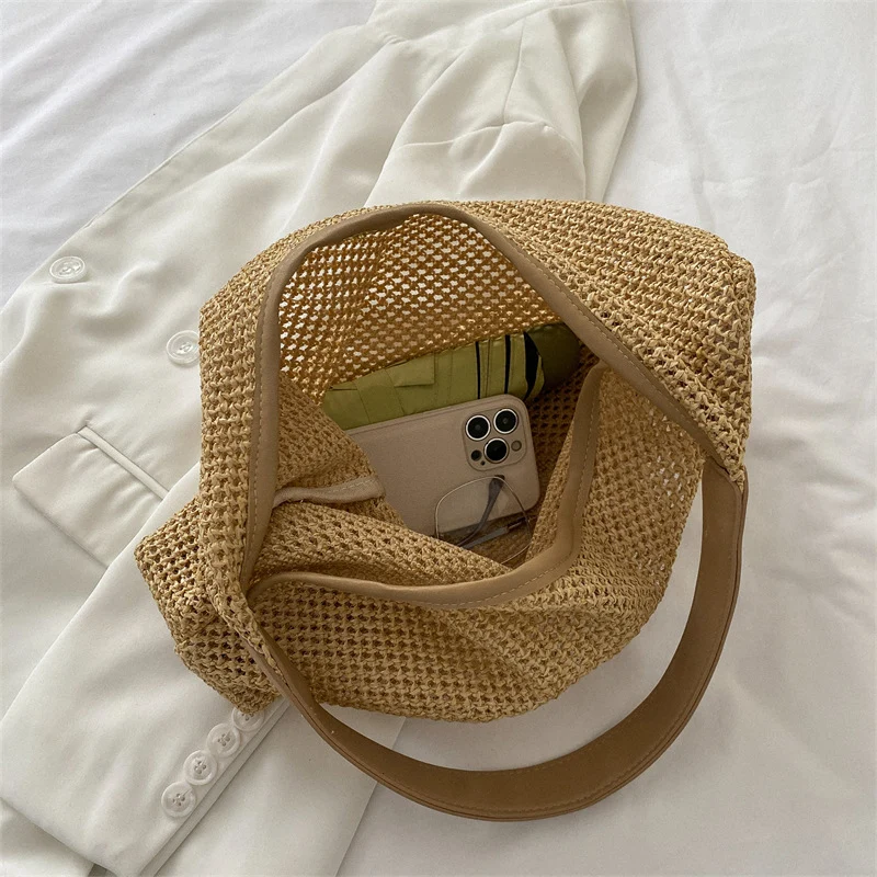 Handcrafted Woven Beach Tote