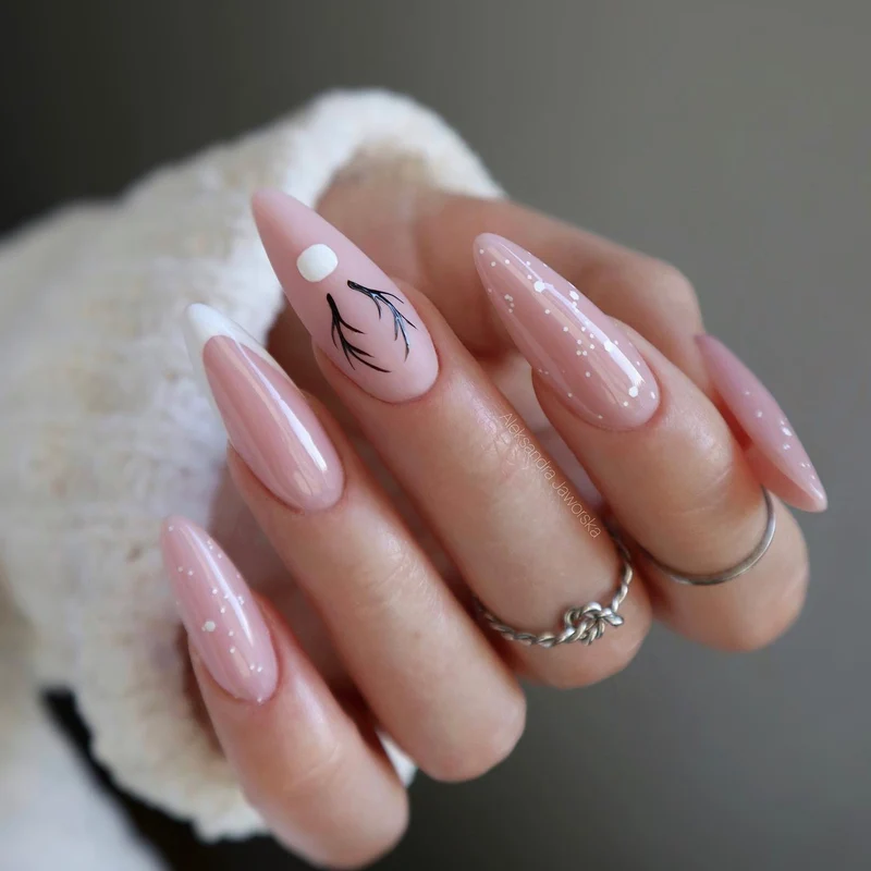 Artistic Long Stiletto Nail Enhancements Stornfield