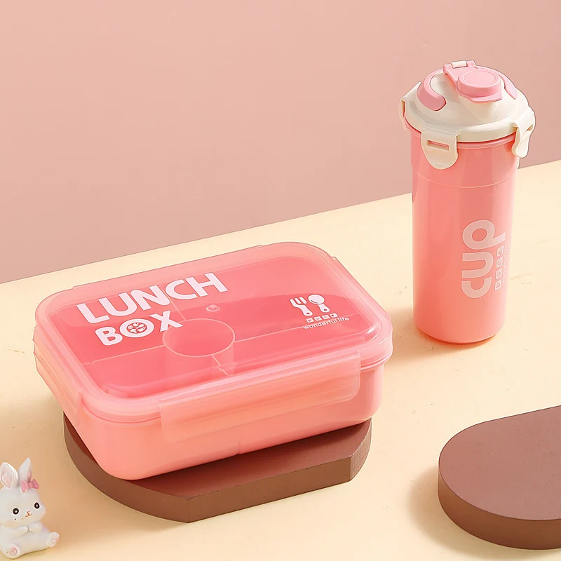Multisektions-Lunchbox mit abnehmbaren Fächern