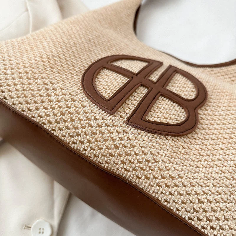 Elegant Woven Market Tote