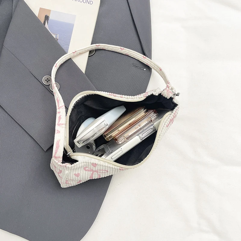 Cute Bow-Patterned Micro Crossbody Bag